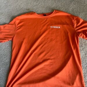 SHEIN Orange 'Summer' Tee